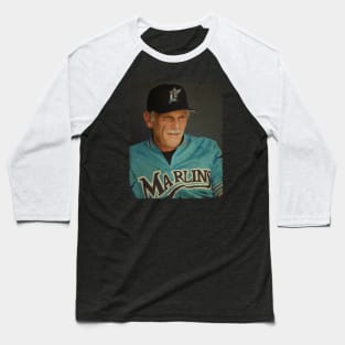 Jim Leyland in Miami Marlins Baseball T-Shirt